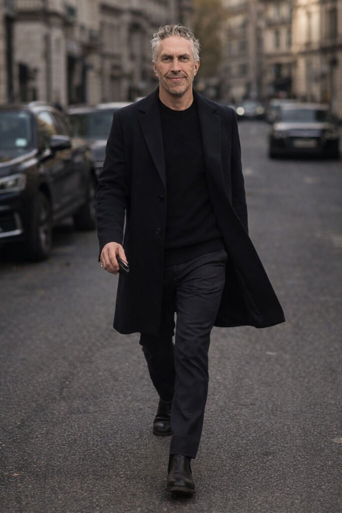 Adam-Street-walk1_comp Adam waling down the street - confident and happy but driven.